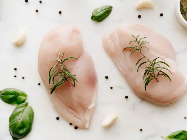Peito de frango com osso