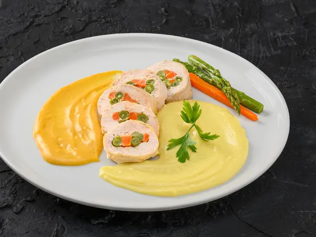 Rocambole de frango